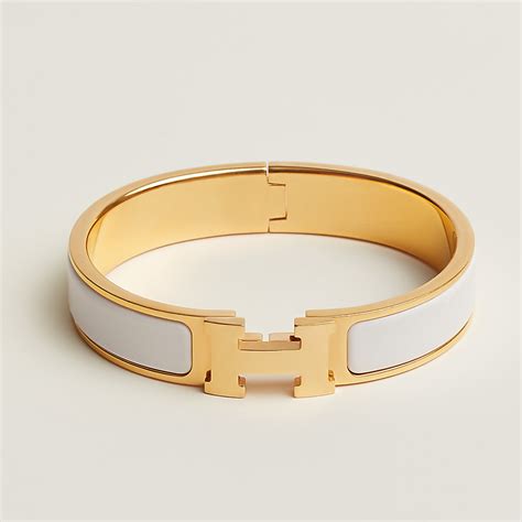 bracciale bianco hermes|Bracciali HERMÈS da Donna .